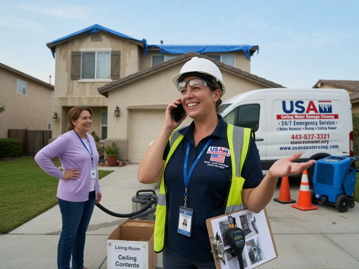 Ceiling Water Damage Restoration Leesburg, OH FAQs